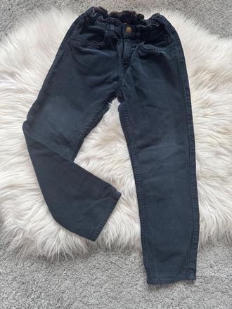 Menčestrové nohavice h&m 122, h&m,122