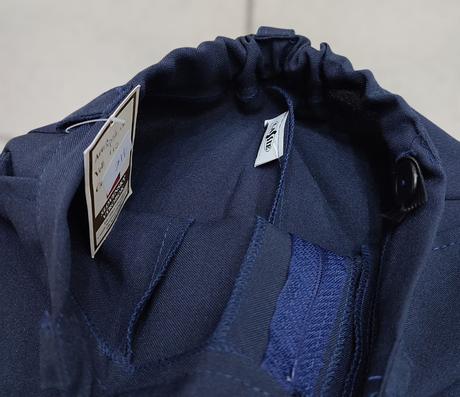 Tmavomodré elegantné nohavice, 110