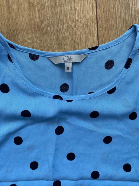 Viskozova blúzka s odhalenými ramenami, c&a,36