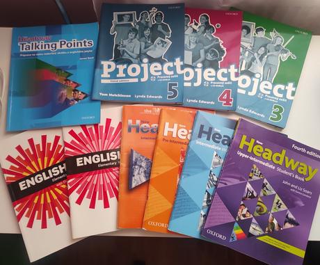 Učebnice anj, che, bio, lit,