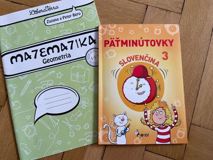 Matematika geometria + 5-minutivky slovencina 3.,