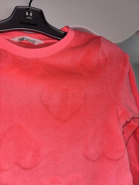 Neónová mikina h&m 134 /140, h&m,140