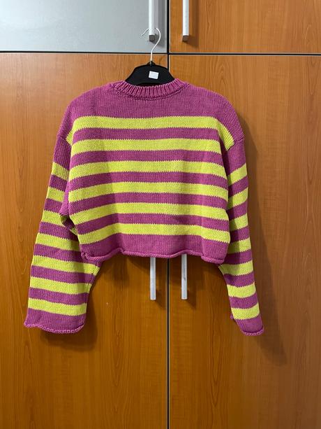 Crop svetrík zara, zara,164
