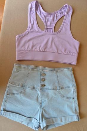 Športový top aj na cvičenie s/m, s