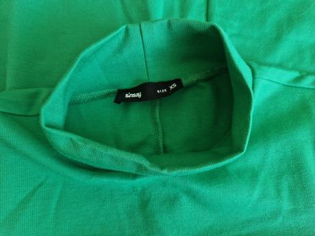 Zelené minišaty, sinsay,34 / xs