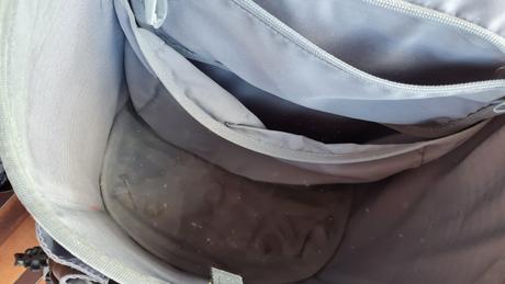 Skolska taska hama step by step, vreckom na papuce, 