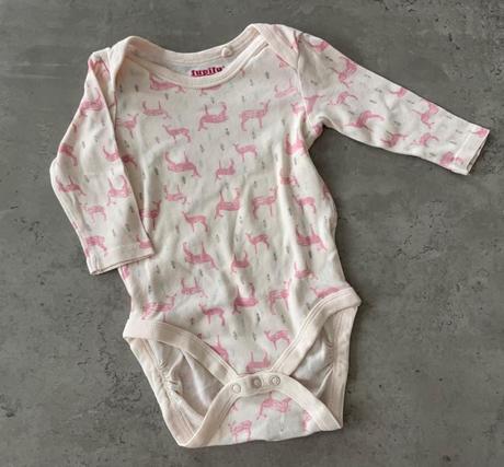 Krémové body so srnkami 62/68, lupilu,68