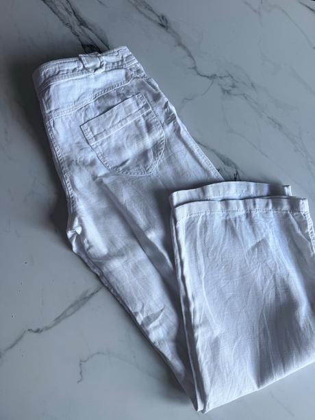 Maxmara weekend 100per ľan nohavice s, s