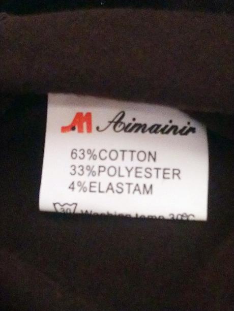 Dámske hnedé elastické trištvrťáky, aimainir, m, m