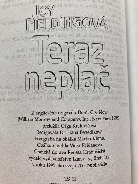 Teraz neplač (1995), 