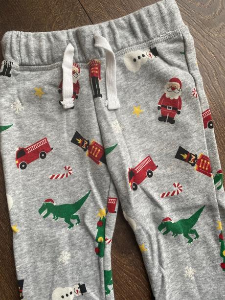 Tepláčiky vianočné, h&m,92