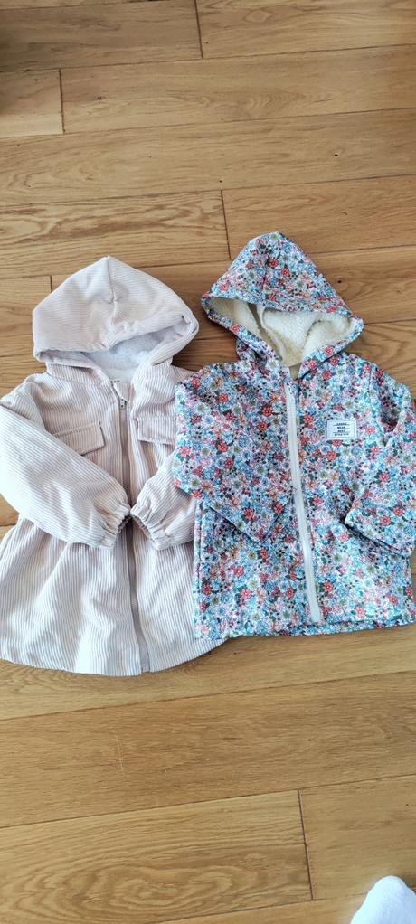 Prechodná bunda zateplená béžová, 98