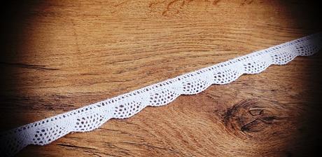 Krajky bavlnené biele - rôzne šírky, 