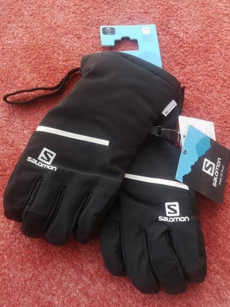 Salomon pánske zimné rukavice veľkosť l, salomon,l
