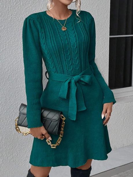 Pletené šaty, l / m / s / xl