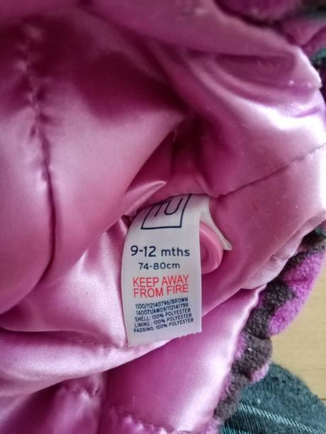 Teply srdieckovy kabatik 74/80, tu,74