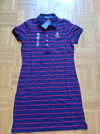 Ralph lauren bear bavlnené pohodlné letné šaty, ralph lauren,s