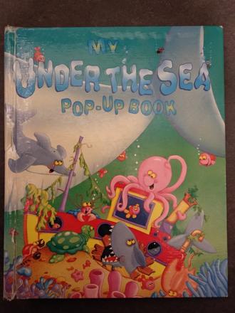 Anglická kniha s pohyblivými obrázkami,