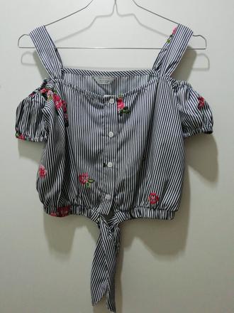 Vyšívaná letná blúzka, primark,146