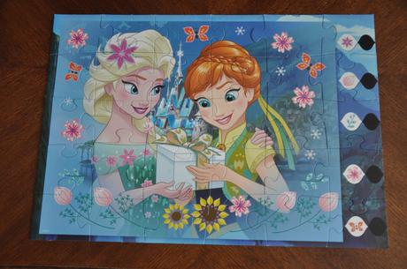 Puzzle 30 a hra 2v1 frozen, 
