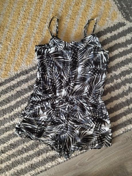 Listový letný overal, h&m,158