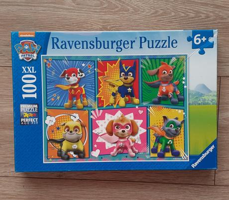 Puzzle paw patrol - tlapkova patrola, 