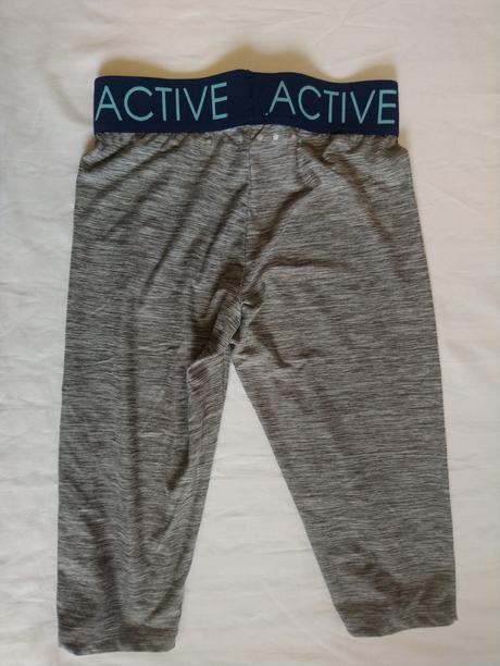Detské sivé trištvťáky, nápis, active, 146-152, active,152