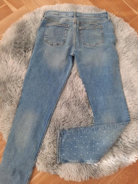 Super riflové nohavice 146/152, h&m,146