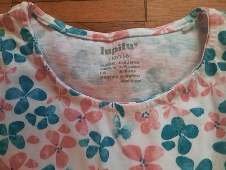 Dievčenské šaty, lupilu,110