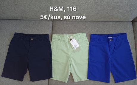 Sortky/kratasy h&m, h&m,116