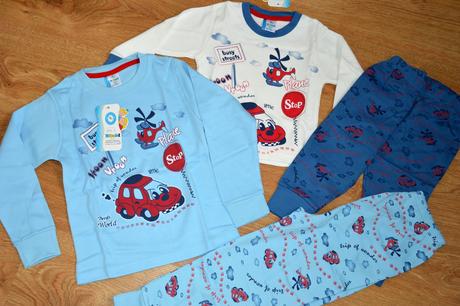 Detské pyžamko s lietadielkom a autíčkom, 86 - 116