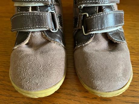 Celokožené čižmičky mierne zateplené, 28