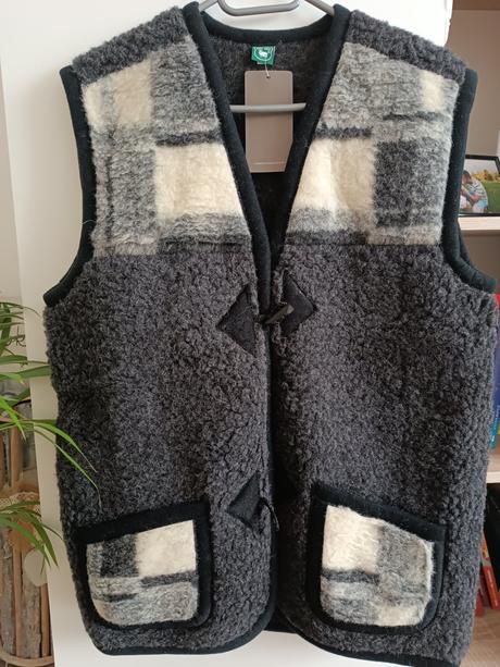Pánska vesta z ovčiej vlny, m