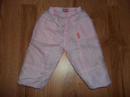 Teplučké zimné nohavice, ako oteplovačkové, 68