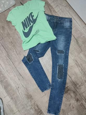 Rifle a tričko nike, 36