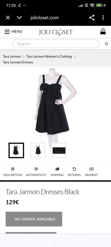 Tára jarnom šaty spolocenske, 40