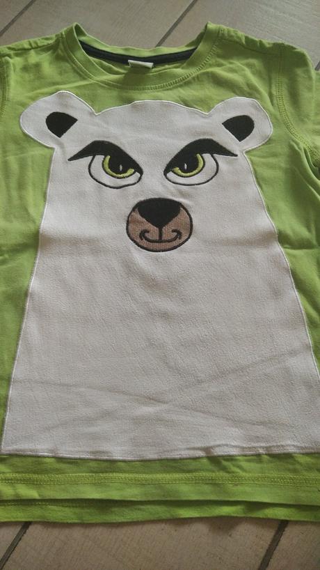 Zelené tričko s medveďom, kiki&koko,116