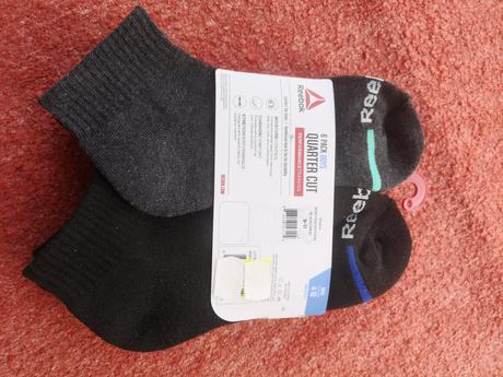 Reebok ponožky 6ks veľkosť 36-42, reebok,36 - 42
