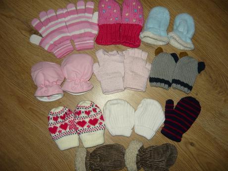 Rukavičky pre najmenších , 68–80