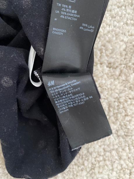 Šaty s dlhým rukávom, h&m,134