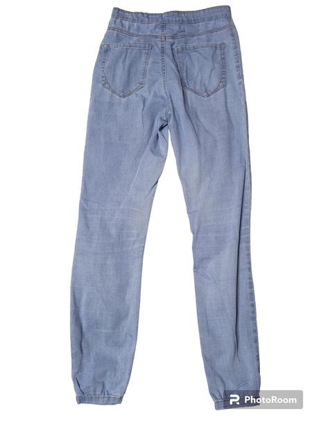 Dámske elastické rifle, denim,36