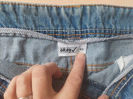 Minisukňa riflová, okay,40