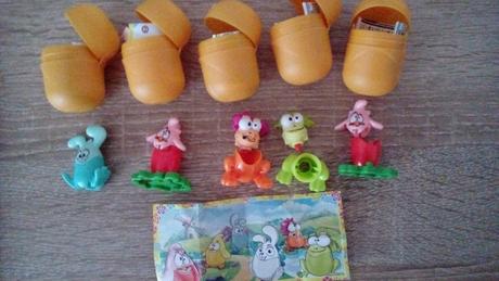 Kinder figúrky - aj jednotlivo, 