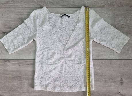 Čipkovaný top zara č.s, zara,s