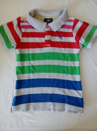 Pásikavé polo tričko, h&m,86