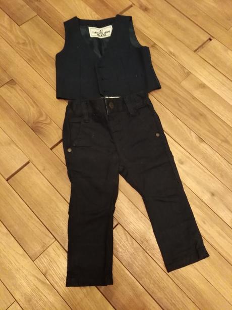 Vesta a nohavice velk. 3-6 mes. next, 62