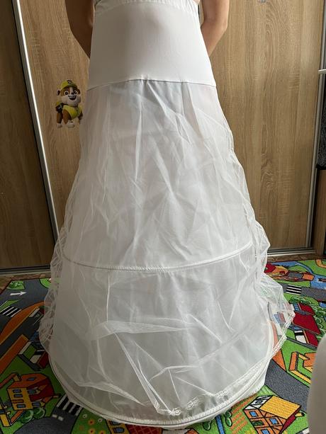 Svadobné šaty s doplnkami, m