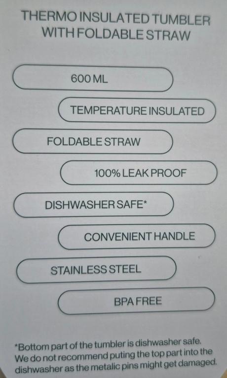 Nový equa termo pohár, 