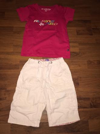 Krásny dievčenský set, alpine pro,128