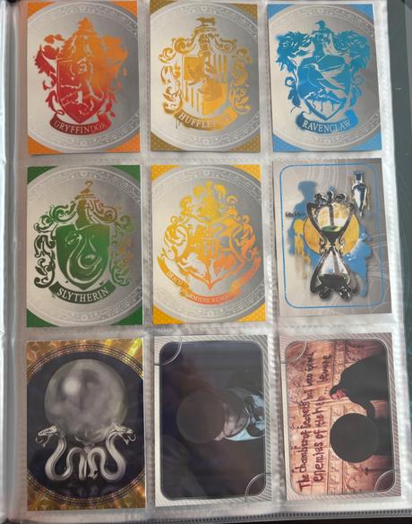 Kompletný album harry potter,